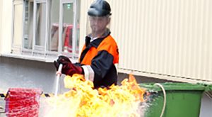 Brandschutzhelfer Schulung AD Crew Arbeitssicherheit Arbeitsschutz