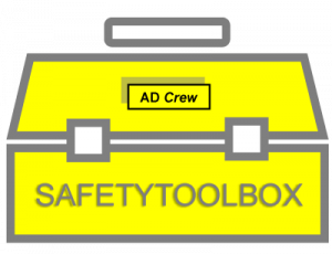 Logo Safetytoolbox AD Crew Arbeitsschutz Arbeitssicherheit Beratung Organisation Unterweisung