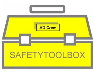 Logo-Safetytoolbox AD Crew Arbeitsschutz Arbeitssicherheit Beratung Organisation Unterweisung